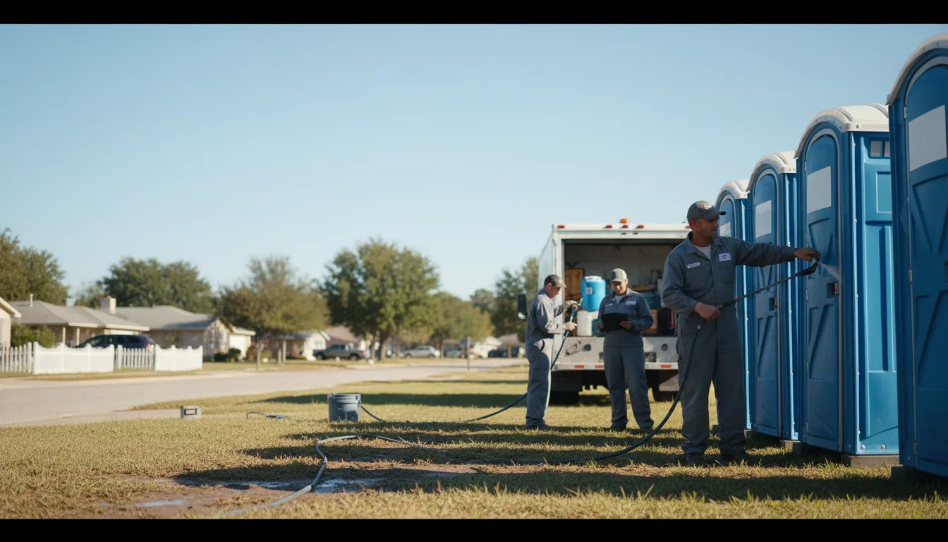 Long-Term Portable Toilet Rental in Sun City, AZ near me